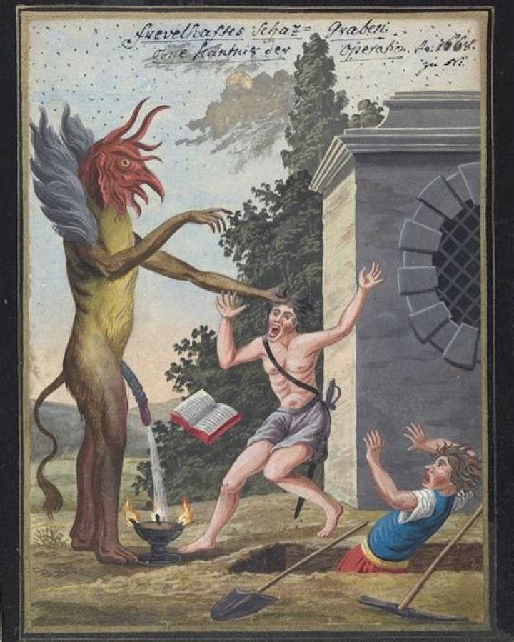 33 Hellish Drawings From The 'Compendium Of Demonology And Magic'