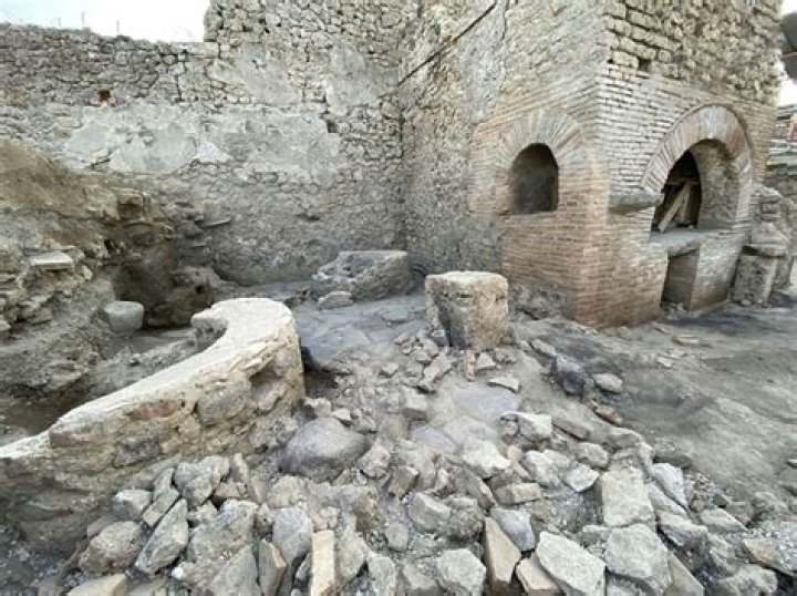 Archaeologists Unearth An Ancient 'Prison Bakery' In Pompeii