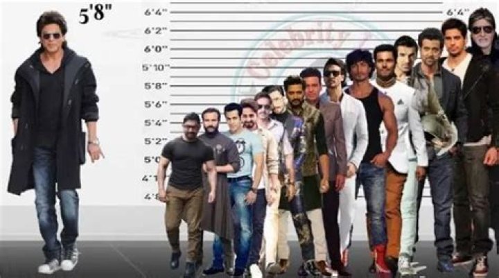 How tall is Shahrukh Khan