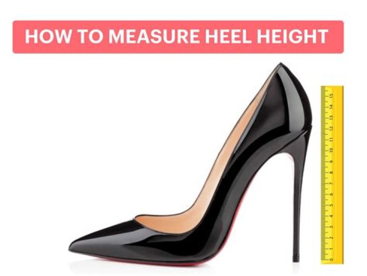 Ladies Heel Heights Explained