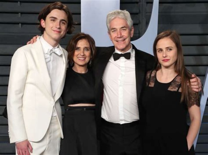 What do Timothee Chalamet's parents do?